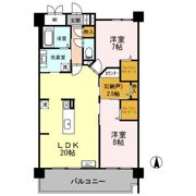 イーグル山手の間取り画像