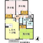 グランエストⅢの間取り画像
