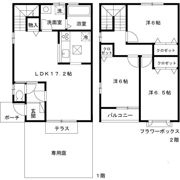 リビングタウン学園北 D棟の間取り画像