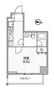LUNIQ錦糸町の間取り画像