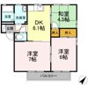 ニチカサウス A棟の間取り画像