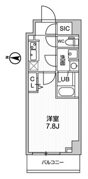 ･ALTERNA亀戸Ⅱの間取り画像