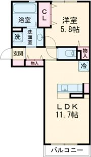レジデンス下南部の間取り画像