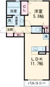レジデンス下南部の間取り画像