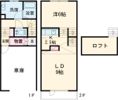 T．M．SA棟の間取り画像
