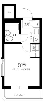 ハイタウン自由が丘の間取り画像
