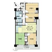 ライオンズマンション西霞町の間取り画像
