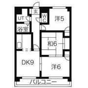 グローリーハイツの間取り画像