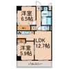 パテオはなの木の間取り画像
