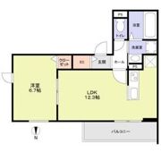 ForestMaison京都北山 WESTの間取り画像