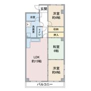 ラウムズ植田の間取り画像