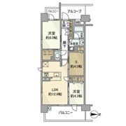 プレサンスロジェ名古屋駅NORTH FRONTの間取り画像