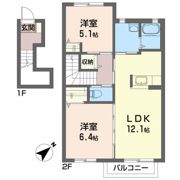 エクセルプラザ古高山の間取り画像