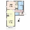 カーサ グレイスの間取り画像