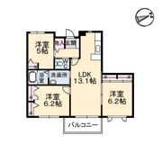 ヴァンベルデの間取り画像