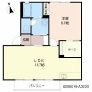 クローバーの間取り画像