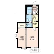 シャーメゾン橋本の間取り画像