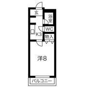 コーポソレイユの間取り画像