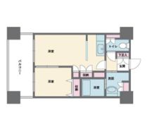 HF西新宿レジデンスWESTの間取り画像
