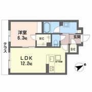 シャーメゾン ラフテルの間取り画像