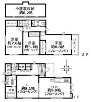 本郷町3丁目戸建の間取り画像