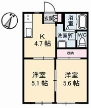 フレグランス寿 A棟の間取り画像