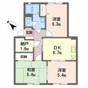 ルミエールミキ Aの間取り画像