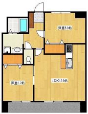 クロノス34田井島IIの間取り画像