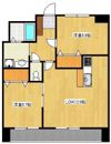 クロノス34田井島IIの間取り画像