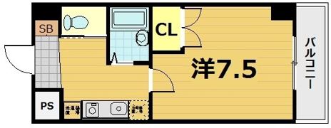 ピュア・ドミトリーシミズの間取り画像