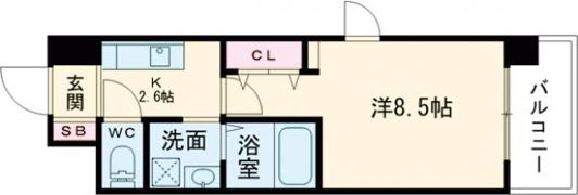 グランノーヴァの間取り画像