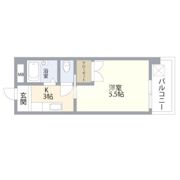 ピアリード大分の間取り画像