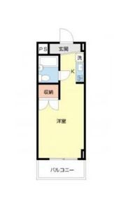 熊谷朝日第二ハイツの間取り画像