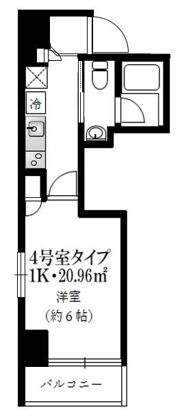 レーヴ町田V．Aの間取り画像