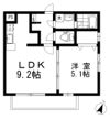コルザ中町の間取り画像
