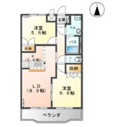 アリウスの間取り画像