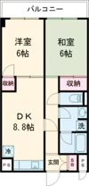 ラレス横山Ⅰの間取り画像