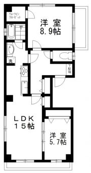 レジデンスYJの間取り画像