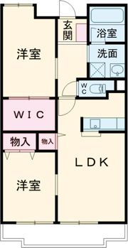 エミネンスグリーンの間取り画像