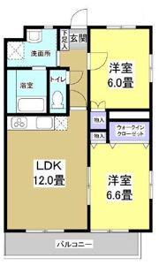 Dimple広沢の間取り画像