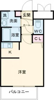ラナップスクエア 神戸県庁前の間取り画像