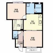 プラシードAの間取り画像