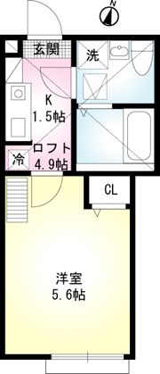 七島ハイムの間取り画像