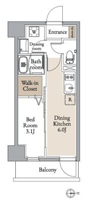 グランカーサ住吉Ⅱの間取り画像
