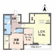 ポーラスターNHの間取り画像