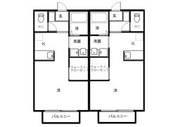 カーレッジの間取り画像