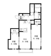 アルヴィータ弐番館の間取り画像