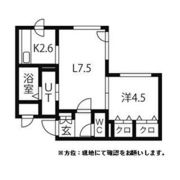 ヴェルテュ麻生の間取り画像