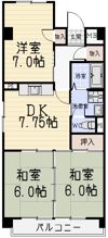 2清邦ビルの間取り画像