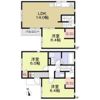 刈谷市大正町戸建賃貸B棟の間取り画像